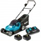 Makita DLM432PT2 Akku-Rasenmäher 430 mm Li-ion LXT2x5,0Ah 18V