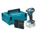 Makita DTD173ZJX2 Akku-Schlagschrauber 1/4" mit Zubehör Li-Ion LXT 18V ohne Akku