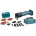 Makita DTM51ZJX2 Akku-Multifunktionswerkzeug 18V + Zubehör 39 tlg. Makpac