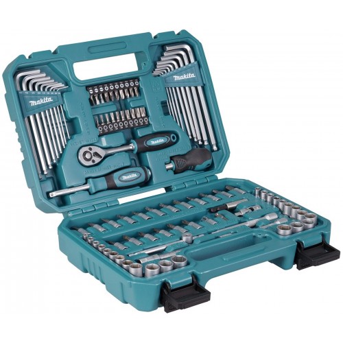 Makita E-15752 Bit- und Steckschlüsselsatz 1/4", 91-teilig im Kunststoffkoffer Makita E-15752 Bit- und Steckschlüsselsatz 1/4", 91-teilig im Kunststoffkoffer