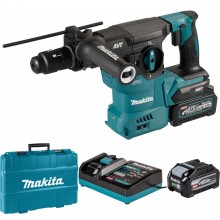 Makita HR009GU202 Akku-Kombihammer SDS-Plus AWS XGT (2x4,0Ah/40V), Koffer