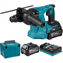 Makita HR011GU201 Akku-Kombihammer SDS-Plus AWS XGT (2×4,0 Ah/40V), Makpac