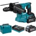 Makita HR012GU201 Akku-Kombihammer SDS-Plus AWS XGT (2×4,0 Ah/40V), Makpac