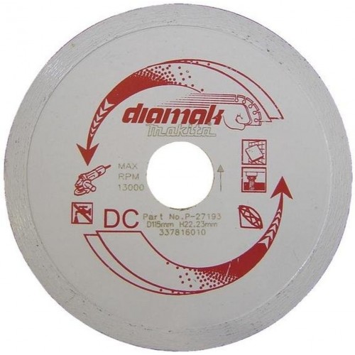 Makita P-27224 Diamanttrennscheibe DiaMak 180x22,23mm Makita P-27224 Diamanttrennscheibe DiaMak 180x22,23mm