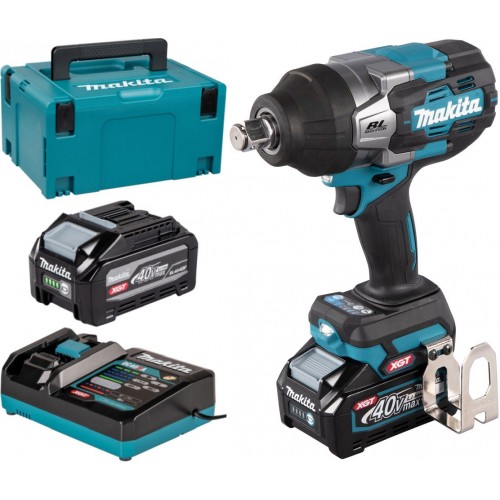 Makita TW001GU201 Akku-Schlagschrauber 3/4" Li-Ion XGT 40V/4,0 Ah, Makpac Makita TW001GU201 Akku-Schlagschrauber 3/4" Li-Ion XGT 40V/4,0 Ah, Makpac