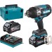 Makita TW001GU201 Akku-Schlagschrauber 3/4" Li-Ion XGT 40V/4,0 Ah, Makpac