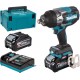 Makita TW001GU201 Akku-Schlagschrauber 3/4" Li-Ion XGT 40V/4,0 Ah, Makpac