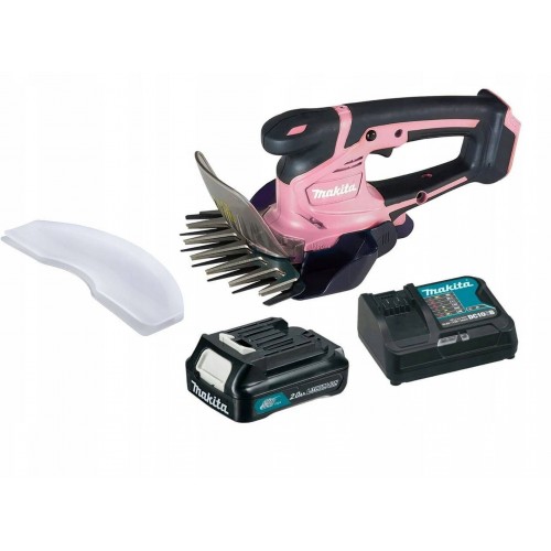 Makita UM600DSAP Akku-Grasschere Li-ion CXT 1x2,0Ah/12V (Makita Pink)
