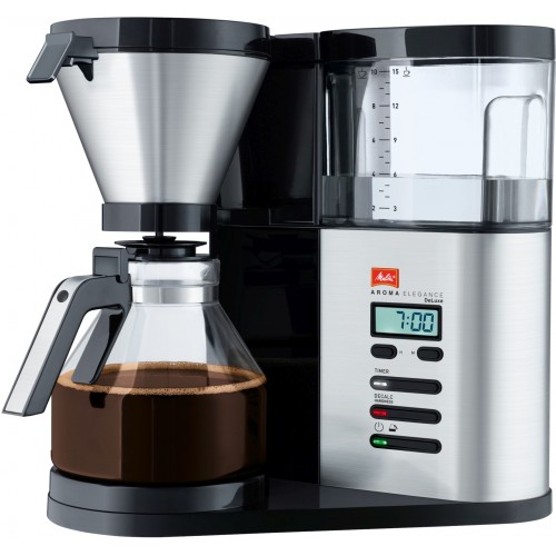 Melitta AromaElegance® DeLuxe Filterkaffeemaschine, Edelstahl