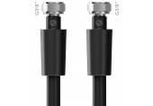 MERABELL Aqua Profi BLACK Schlauch für WC,80cm G3/8"–G3/8"M0080