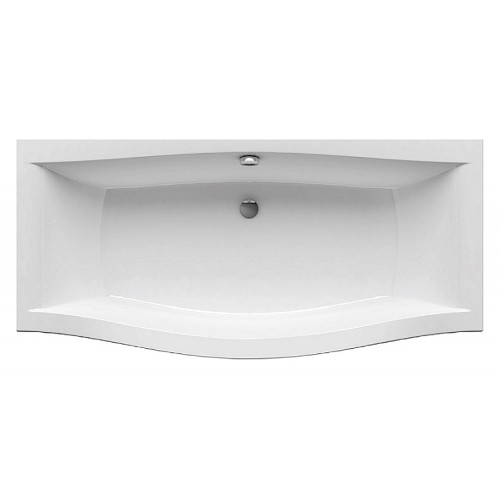 RAVAK Badewanne MAGNOLIA PU-PLUS 180 x 75 snowhite, C6010P0000