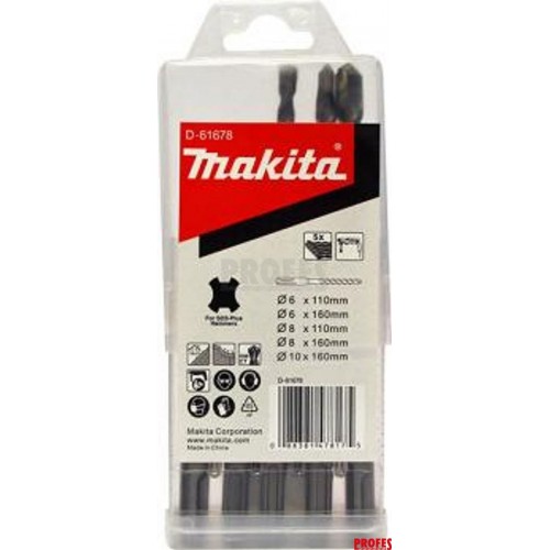 Makita D-61678 SDS-Plus Bohrerset 5-teilig