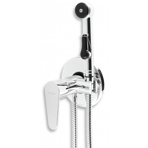 NOVASERVIS TITANIA FRESH Bidetarmatur, Unterputz, Chrom 96211,0