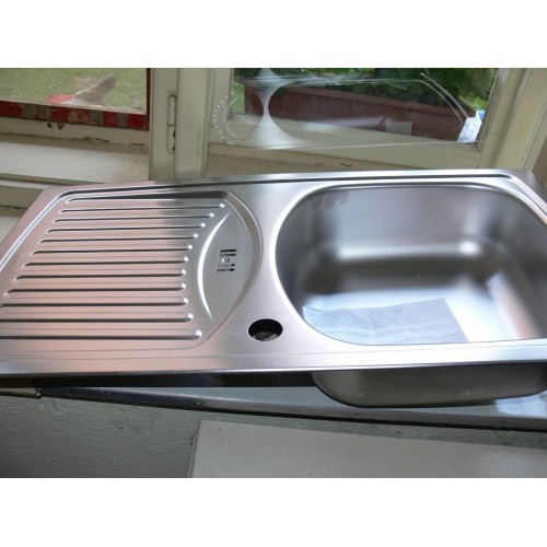 ALVEUS BASIC 150 Küchenspüle, 780x435 mm, Lochbohrung vorhanden, siehe Fotos