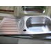 ALVEUS BASIC 150 Küchenspüle, 780x435 mm, Lochbohrung vorhanden, siehe Fotos