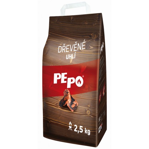PE-PO-Holzkohle 2,5 kg PE-PO-Holzkohle 2,5 kg