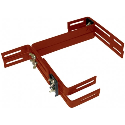 PLASTKON Blumenkastenhalter Balconera 2 St. terrakota