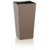 PLASTKON In- & Outdoor Blumentopf Elise 15 cm taupe glänzend