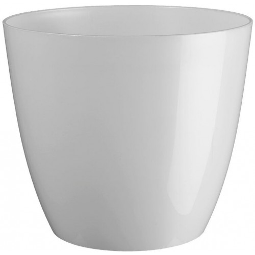 PLASTKON Übertopf Ella 15 cm perlweiß PLASTKON Übertopf Ella 15 cm perlweiß