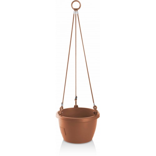 PLASTKON Hängeblumentopf Hängeampel Marina 25 cm terrakotta