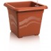 PLASTKON Bewässerungssystem Blumentopf Quattro Aqua Pro 50 cm terrakotta