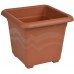 PLASTKON Blumentopf Quattro 20x20 cm terrakotta, 41116482