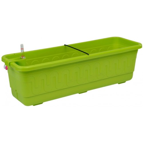 PLASTKON Bewässerungssystem Blumenkasten Smart System Fantazie 60 cm erbsengrün PLASTKON Bewässerungssystem Blumenkasten Smart System Fantazie 60 cm erbsengrün