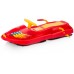 PLASTKON Lenkschlitten Bob Snow Boat rot