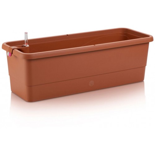 PLASTKON Bewässerungssystem Blumenkasten Smart System Gardenie 60 cm terrakotta PLASTKON Bewässerungssystem Blumenkasten Smart System Gardenie 60 cm terrakotta