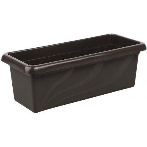 PLASTKON Blumenkasten Trend 40 cm braun PLASTKON Blumenkasten Trend 40 cm braun