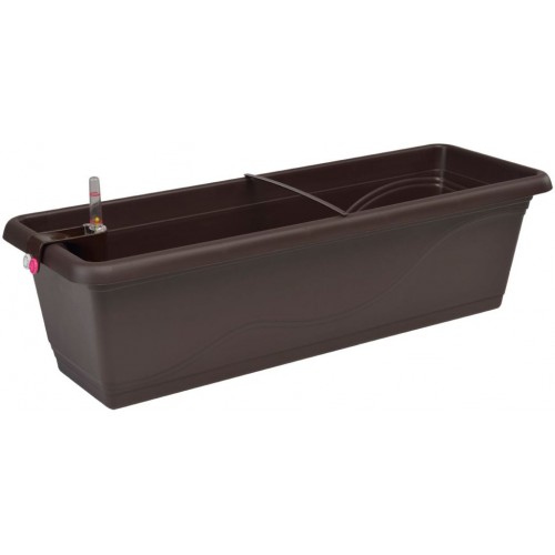 PLASTKON Bewässerungssystem Blumenkasten Smart System Extra Line 60 cm braun PLASTKON Bewässerungssystem Blumenkasten Smart System Extra Line 60 cm braun