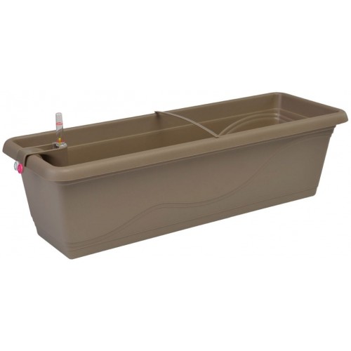 PLASTKON Bewässerungssystem Blumenkasten Smart System Extra Line 60 cm taupe PLASTKON Bewässerungssystem Blumenkasten Smart System Extra Line 60 cm taupe