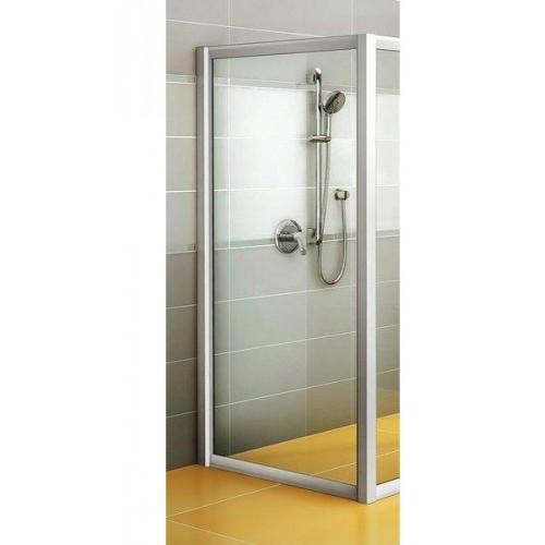 RAVAK Rapier Duschabtrennung feste Duschwand RPS-100 weiß / Transparent