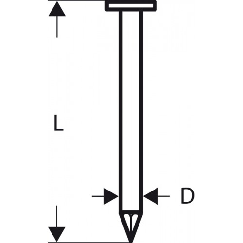 BOSCH Rundkopf-Streifennagel SN21RK 60 2608200028