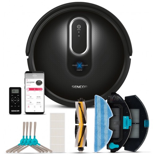 SENCOR SRV 6250BK-EUE3 Roboter Staubsauger schwarz