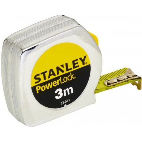 Stanley 1-33-041 PowerLock Bandmaß Kunststoff 3m/19mm