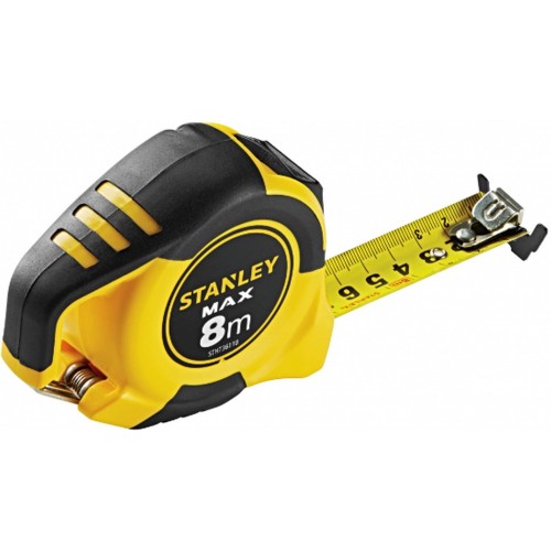 Stanley STHT0-36118 Bandmaß Max mit Magnethaken 8m