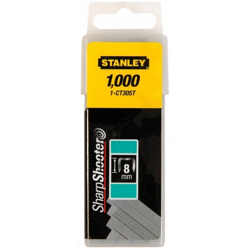 Stanley 1-CT305T Flachklammern für 6-CT10X, 8mm, 1000 Stück