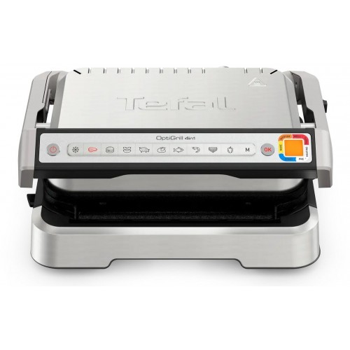 Tefal GC774D OptiGrill 4v1 Inox Kontaktgrill Inox Tefal GC774D OptiGrill 4v1 Inox Kontaktgrill Inox