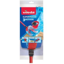 VILEDA SuperMocio 3xAction Velour mit Stiel 148059