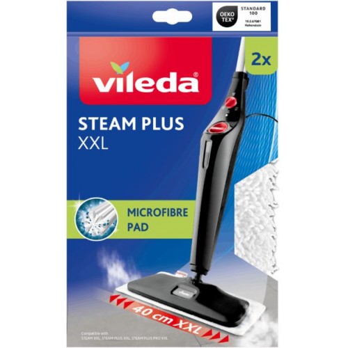VILEDA STEAM PLUS XXL Ersatzbezüge 2Stk. 161717 VILEDA STEAM PLUS XXL Ersatzbezüge 2Stk. 161717