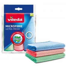 VILEDA Microfibre Ultrafresh, Mehrfarbig 2 + 1 ks 162660