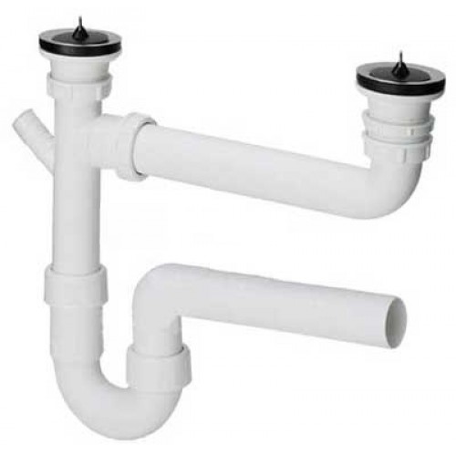 VIEGA Ablaufverbindung für Doppelspüle 329174