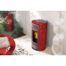 EDILKAMIN VINTAGE Pellet-Kaminofen, rot 657470