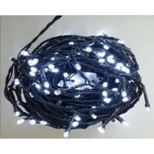 Weihnachtsbeleuchtung LED 100 - Weiß / 10LED blinkend VS481