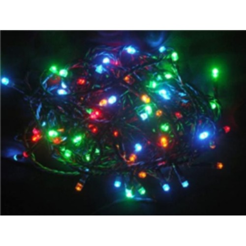 Weihnachtsbeleuchtung 180 LED - bunt / 18LED blinkt, 24V IP44 VS486 Weihnachtsbeleuchtung 180 LED - bunt / 18LED blinkt, 24V IP44 VS486