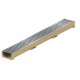 ACO Euroline 60 Flachrinne 1 m, H=5,8 cm, inkl. verzinktem Stegrost 416922