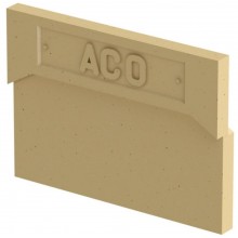 ACO Self 200 Kombistirnwand für Rinnenanfang/-ende 03697