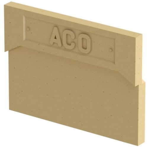 ACO Self 200 Kombistirnwand für Rinnenanfang/-ende 03697