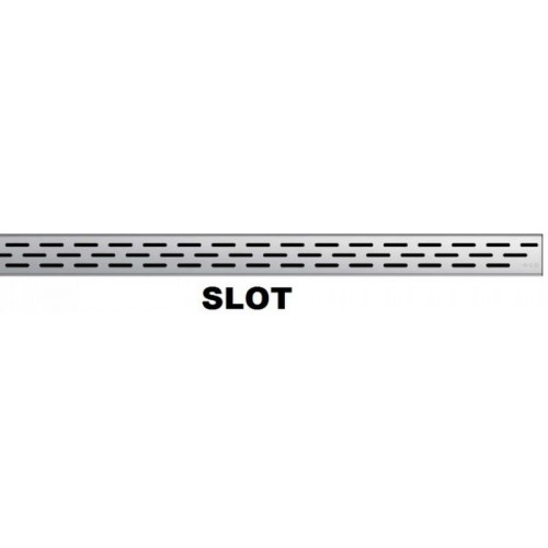 ACO ShowerDrain C Designrost Slot aus Edelstahl 1185 mm, 9010.88.80